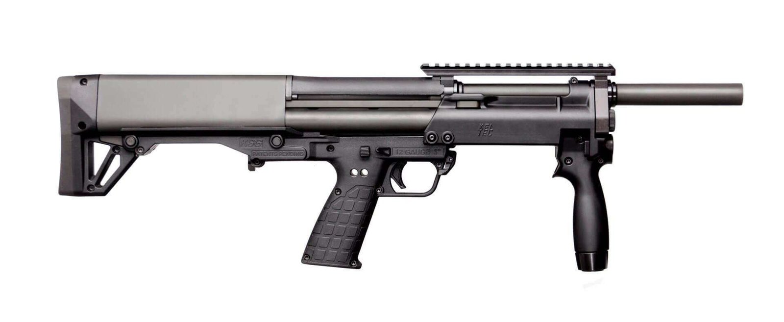 Kel-Tec KSG Compact Black 12 Gauge 3″ 18.5″ Barrel 4 Round Pump Action Shotgun