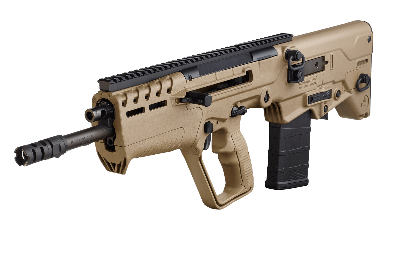 IWI TAVOR 7 Bullpup Rifle 308 Winchester 16.5″ Barrel RH 20rd Flattop Flat Dark Earth