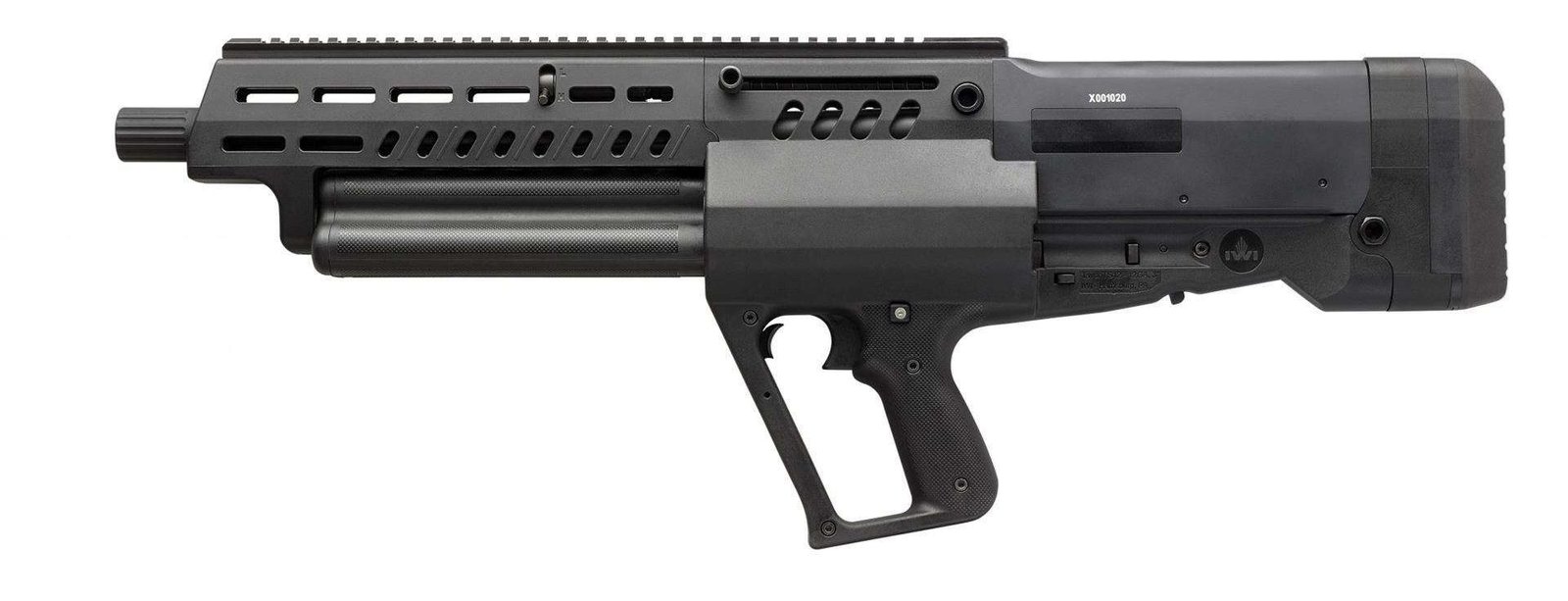 IWI TAVOR TS12 Bullpup Shotgun 12GA 18.5″ Barrel 3″ 15rd Tube Feed Flattop Black
