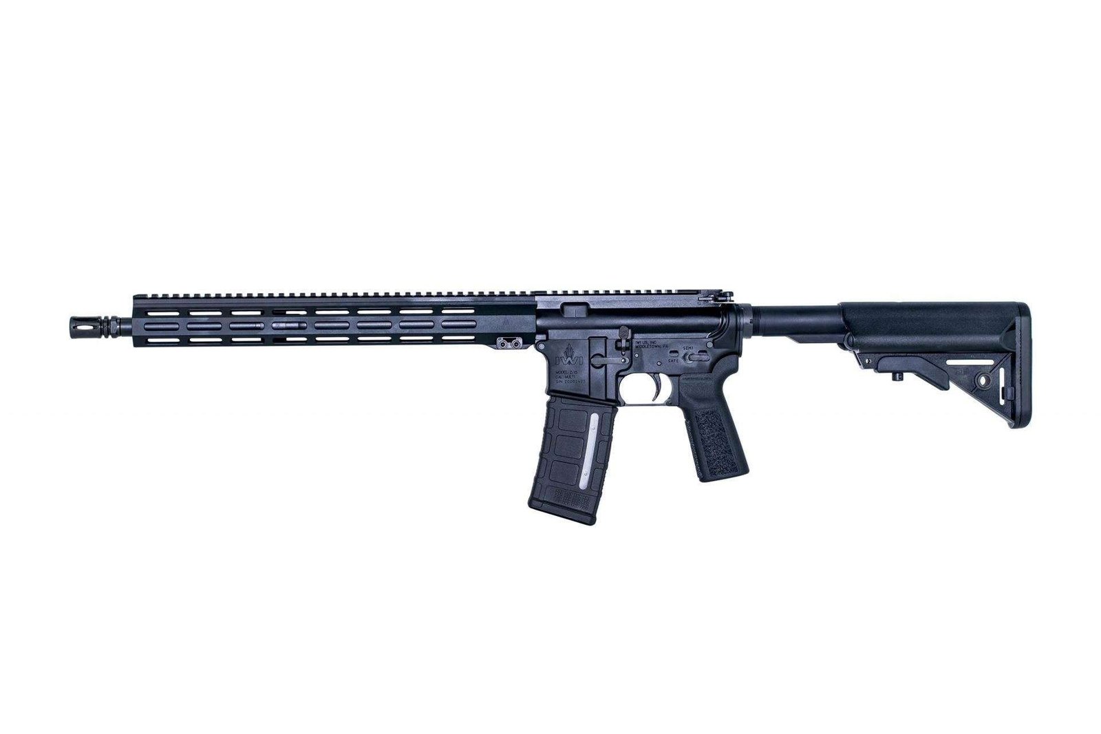 IWI ZION Z15 5.56 NATO Tactical Rifle 16″ Barrel 15″ Freefloat MLOK 30RD PMAG Black