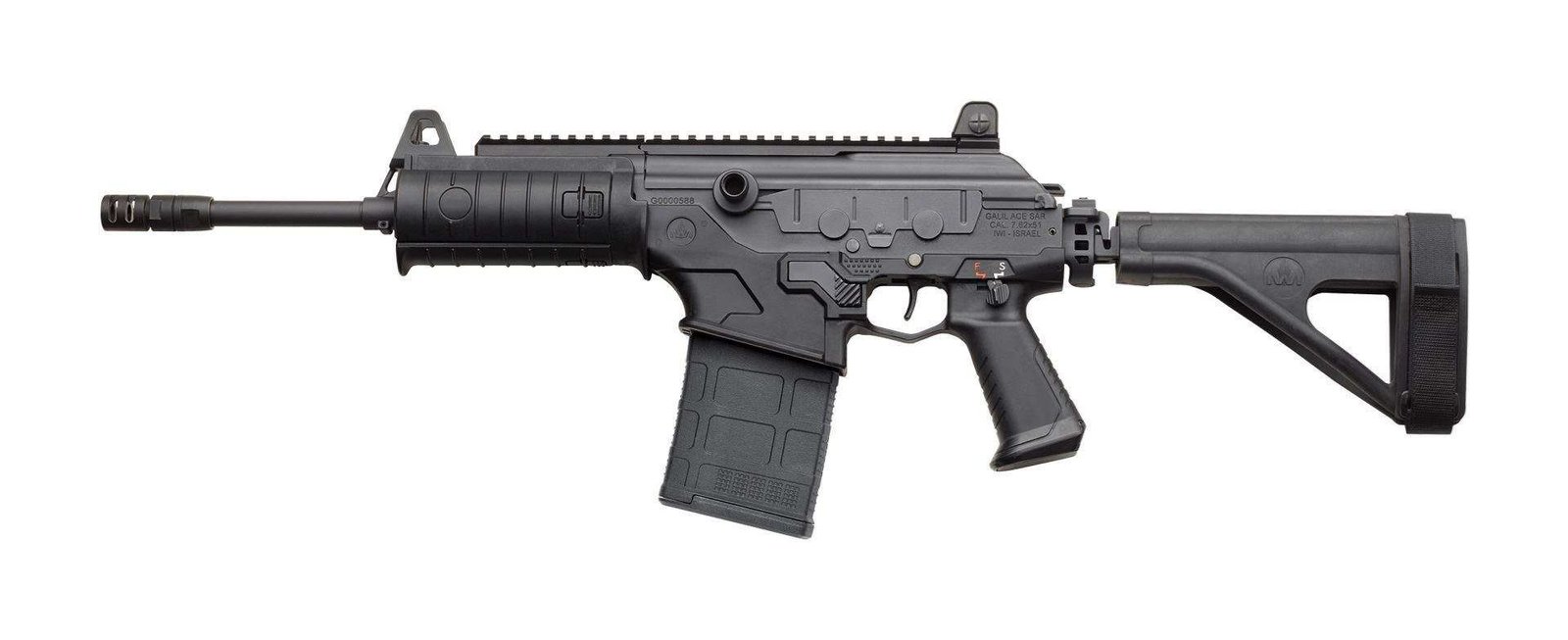 IWI Galil Ace Pistol 7.62 NATO with Side-Folding Brace 20rd Mag