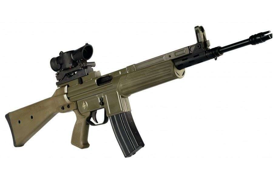 MarColMar CETME LV/S 223 Rifle with SUSAT 4X Scope 30rd Magazine