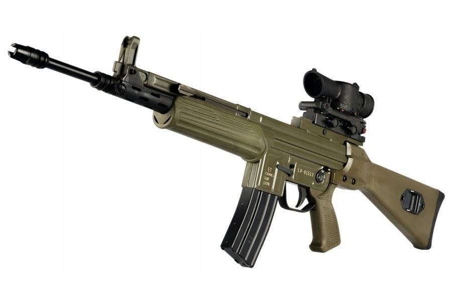 MarColMar CETME LV/S 223 Rifle with SUSAT 4X Scope 30rd Magazine