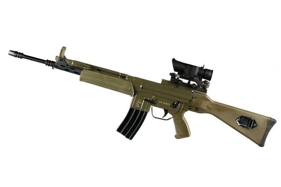 MarColMar CETME LV/S 223 Rifle with SUSAT 4X Scope 30rd Magazine