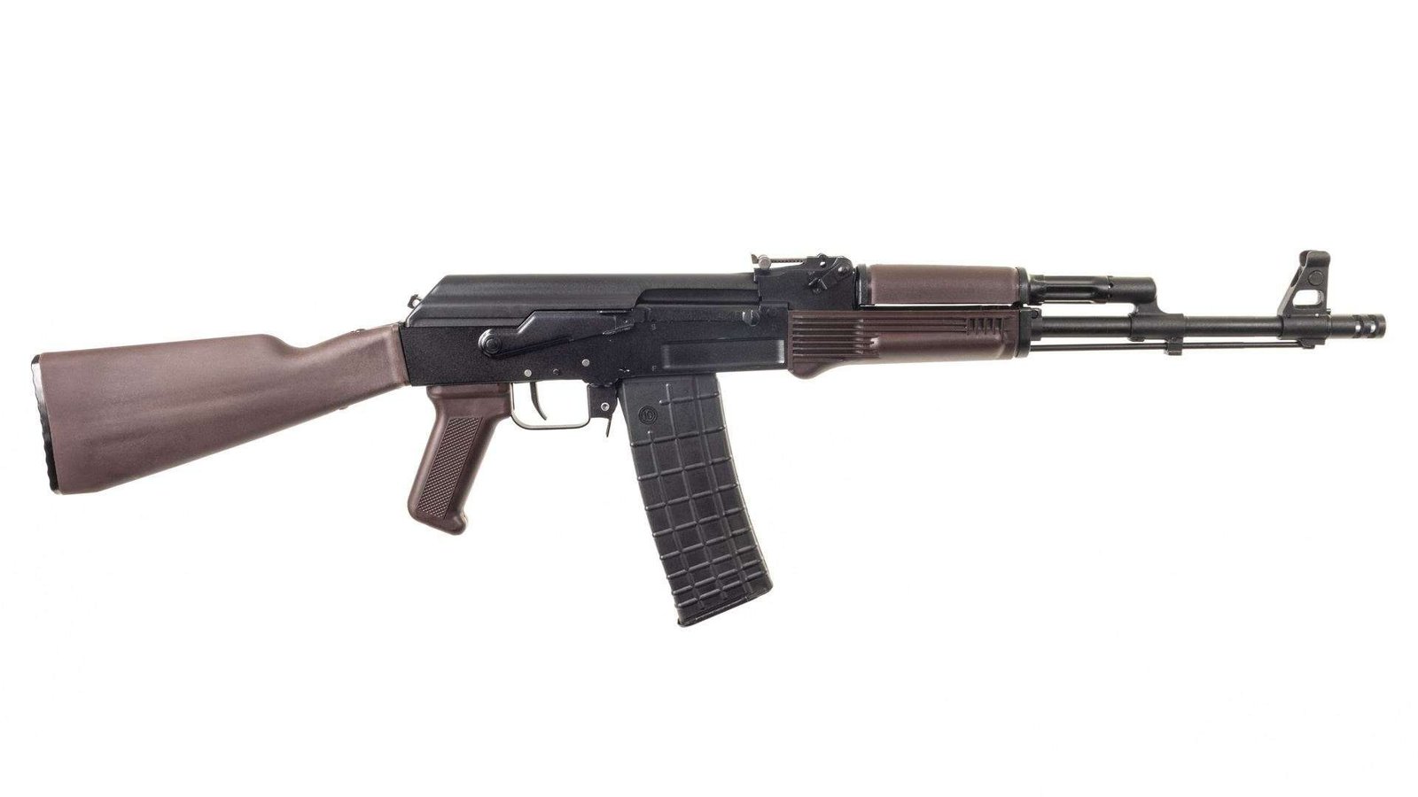 Arsenal SAM5 5.56x45mm Semi-Auto Milled Receiver AK47 Rifle Plum Furniture