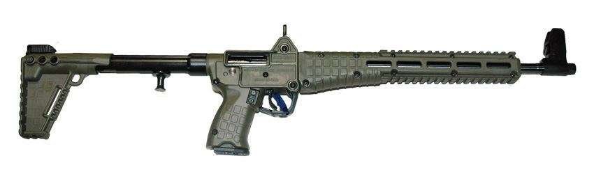 Kel-Tec SUB2000 Blued Green for Glock 23 40Cal 16″ Barrel 13 Round Barrel Semi-Automatic Rifle