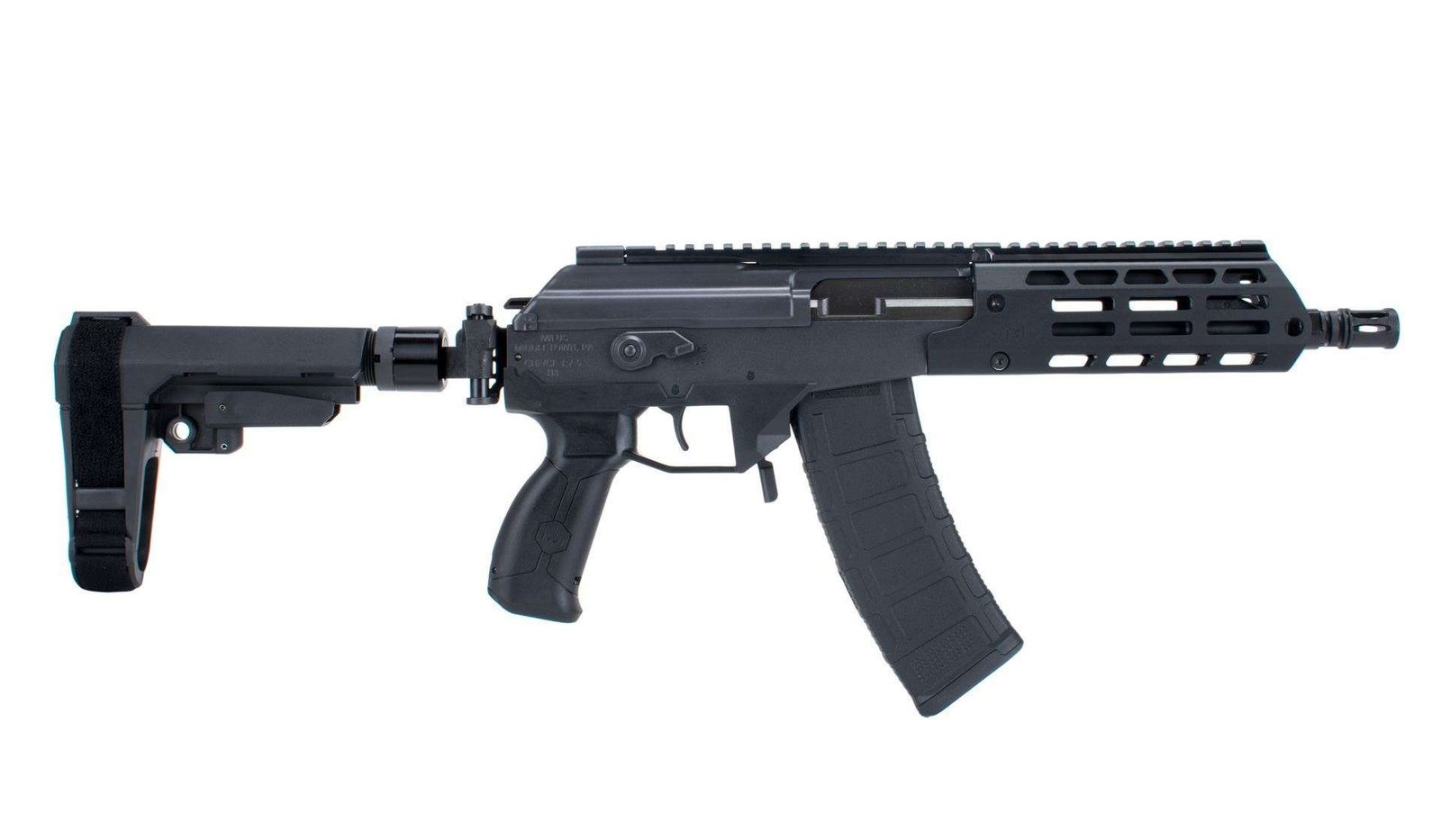 IWI Galil Ace Pistol GEN2 5.45x39mm 8.3″ Barrel 30RD FreeFloat MLOK Side Folding Stabilizer Brace