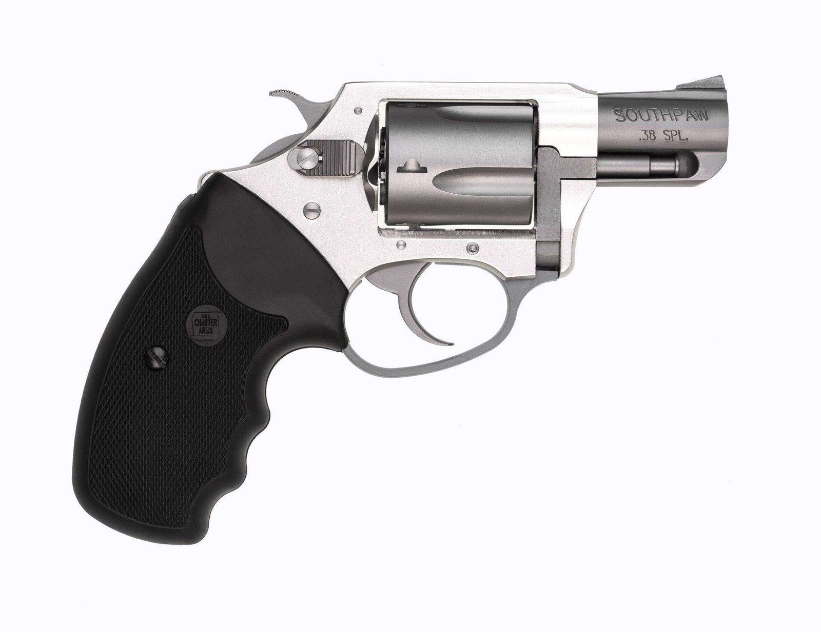 Charter Arms – SOUTHPAW .38 Special 2″ 5rd Full Grip Anodized/Stainless Steel for MA