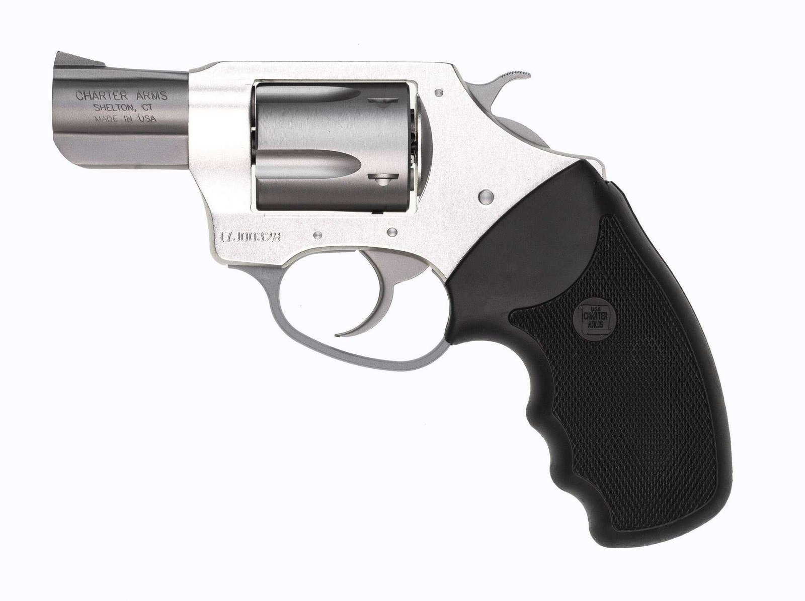 Charter Arms – SOUTHPAW .38 Special 2″ 5rd Full Grip Anodized/Stainless Steel for MA