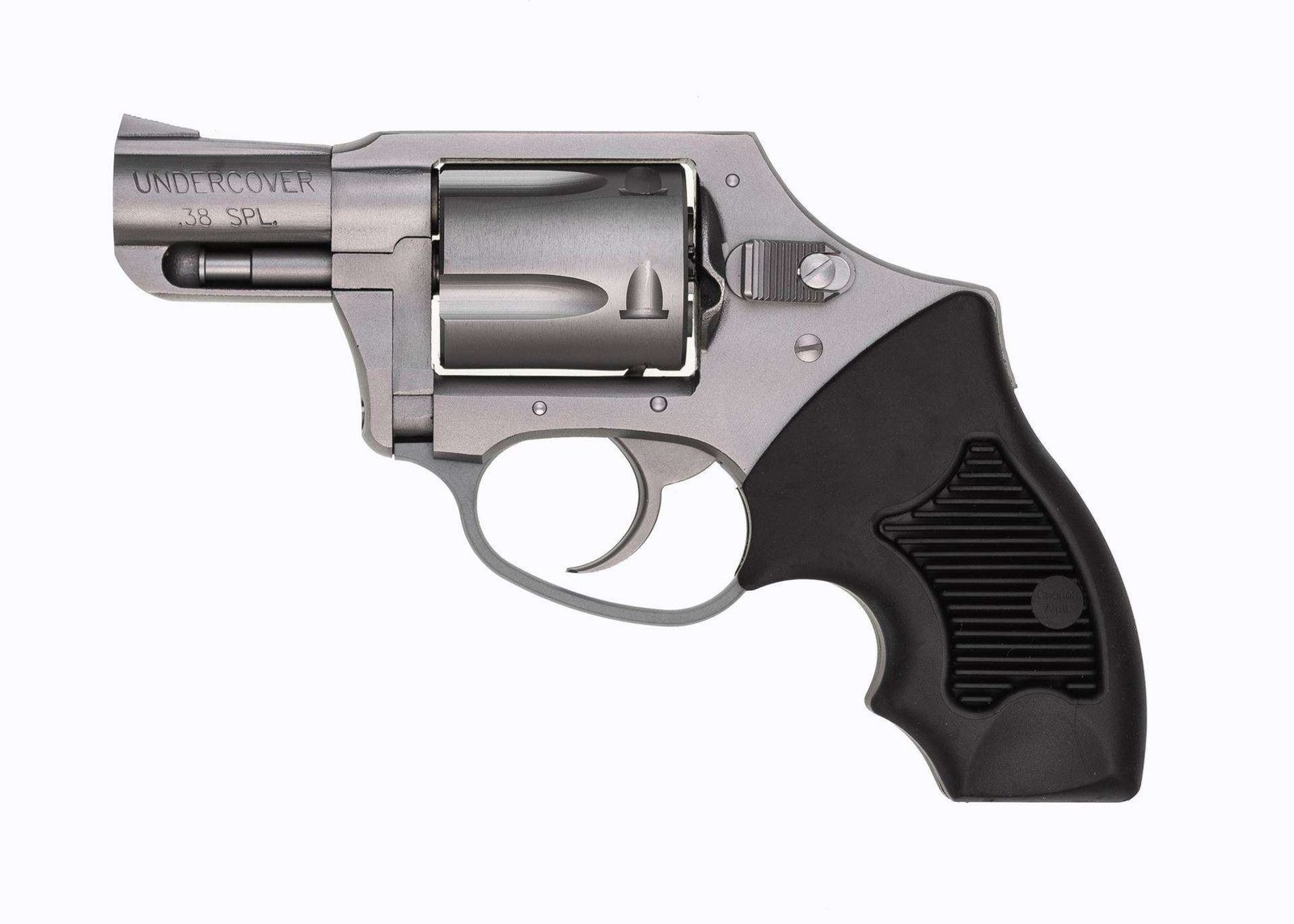 Charter Arms – UNDERCOVER .38 Special 2″ 5rd Compact Grip DAO Hammer Anodized/Stainless Steel