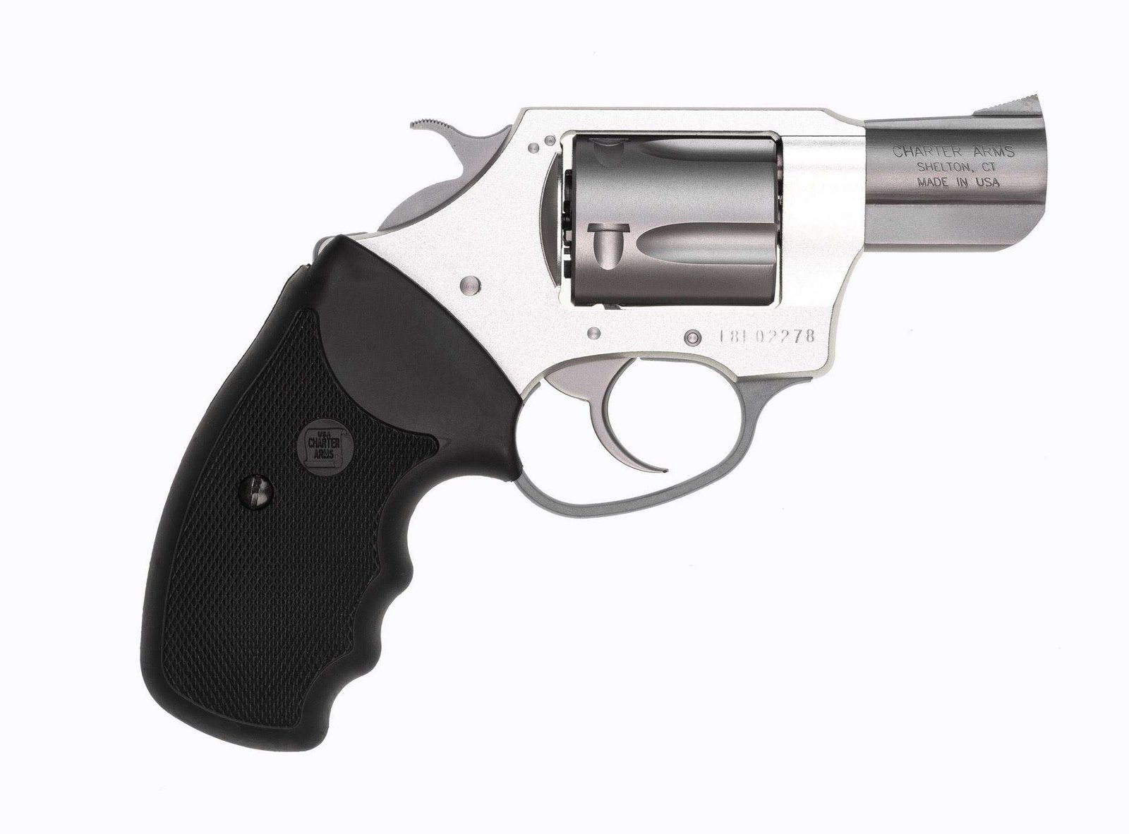 Charter Arms – UNDERCOVER .38 Special 2″ 5rd Full Grip Anodized/Stainless Steel CA MA