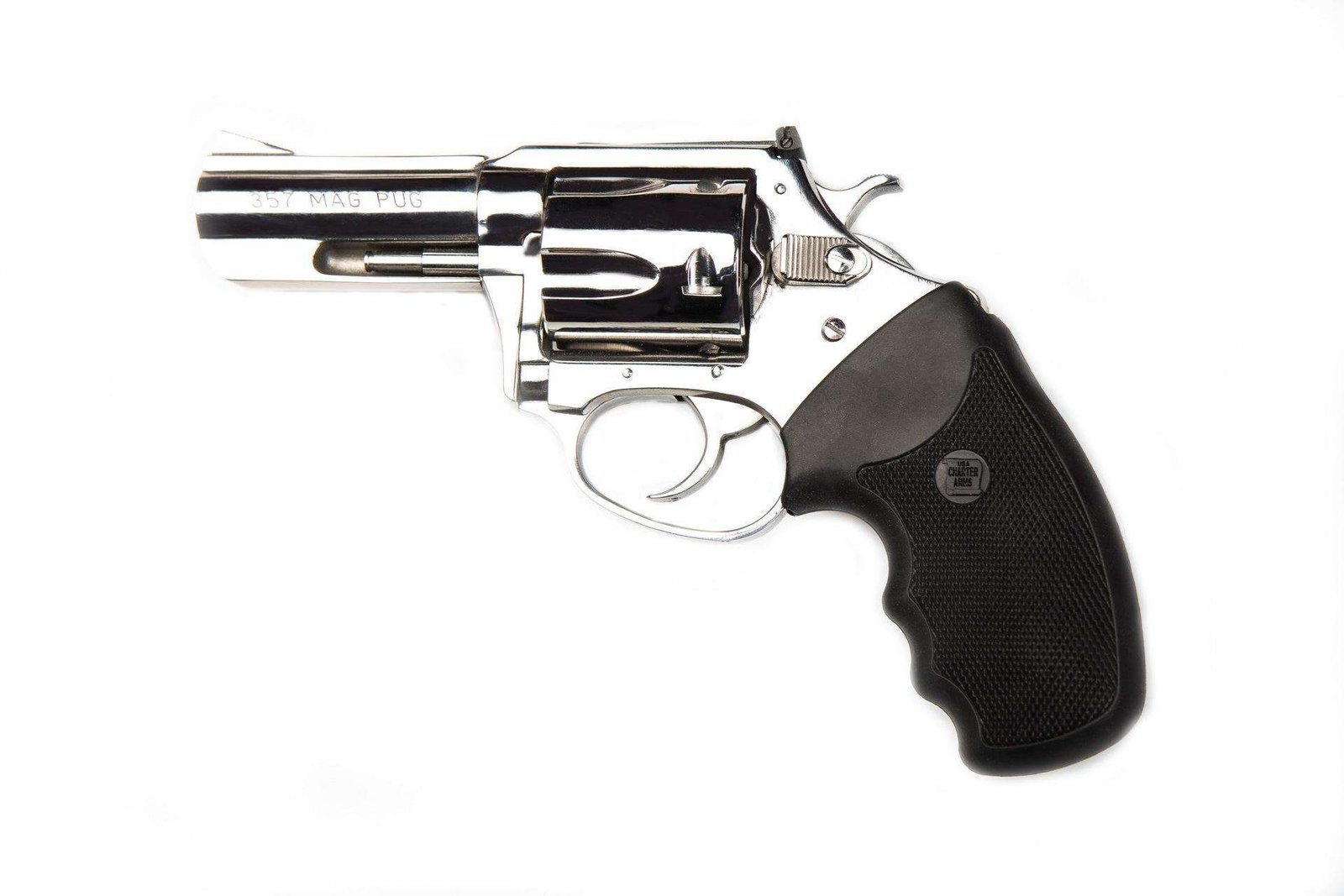 Charter Arms – MAG PUG .357 Mag. 3″ 5rd Full Grip Standard Hammer Hi-Polish