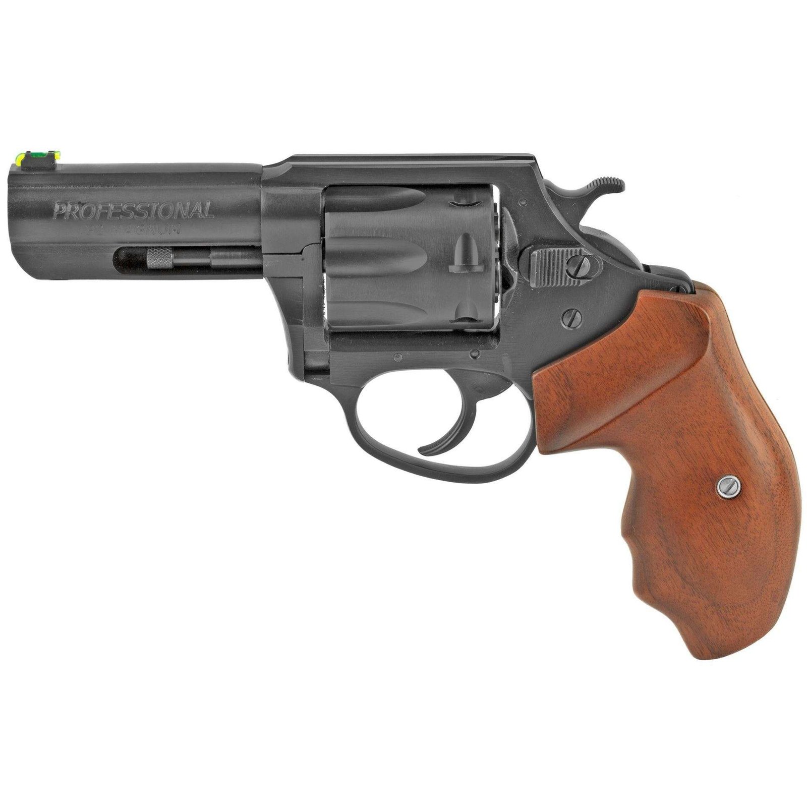 Charter Arms – The PROFESSIONAL .32 Mag. 3″ 7rd Wood Grip Standard Hammer Black nitride
