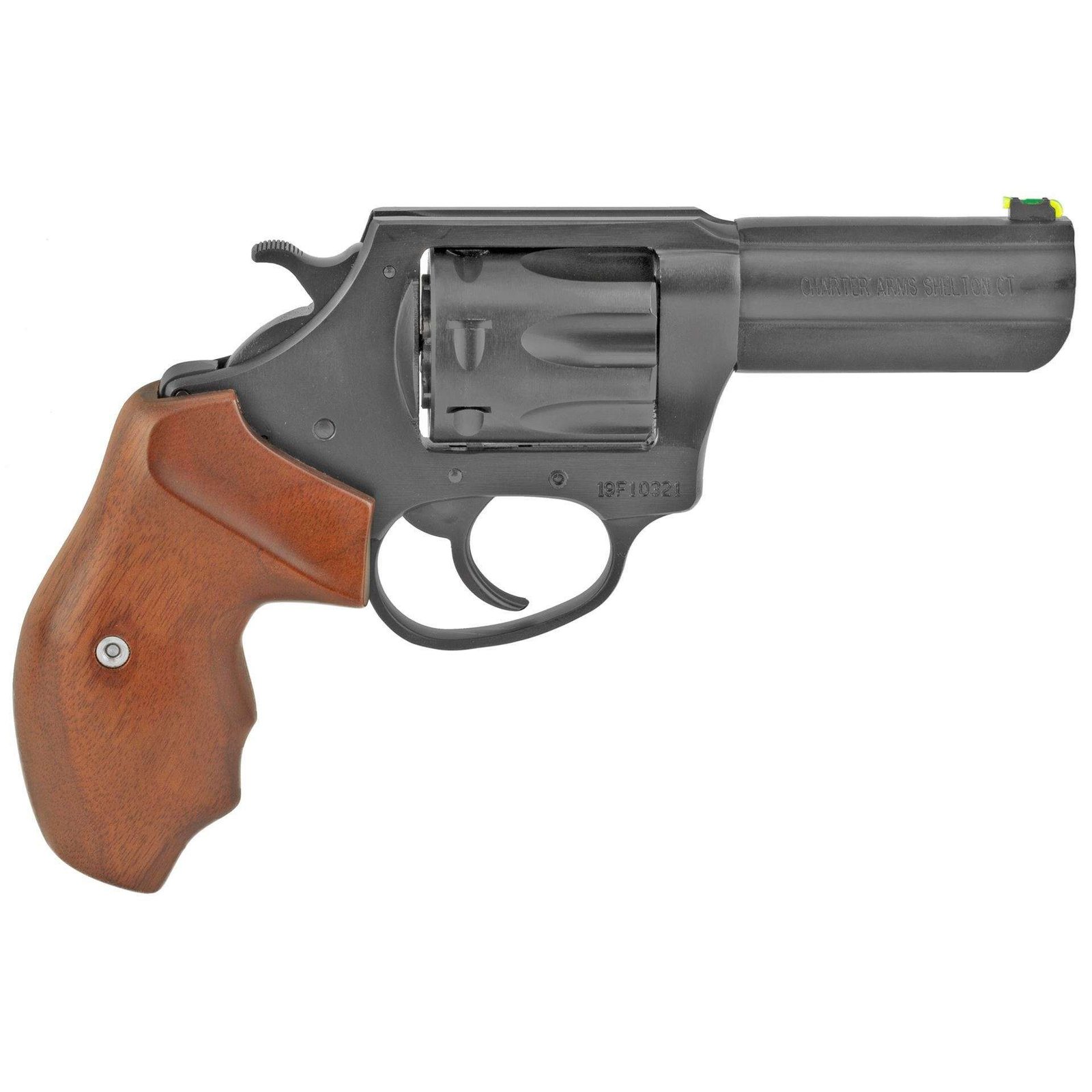 Charter Arms – The PROFESSIONAL .32 Mag. 3″ 7rd Wood Grip Standard Hammer Black nitride