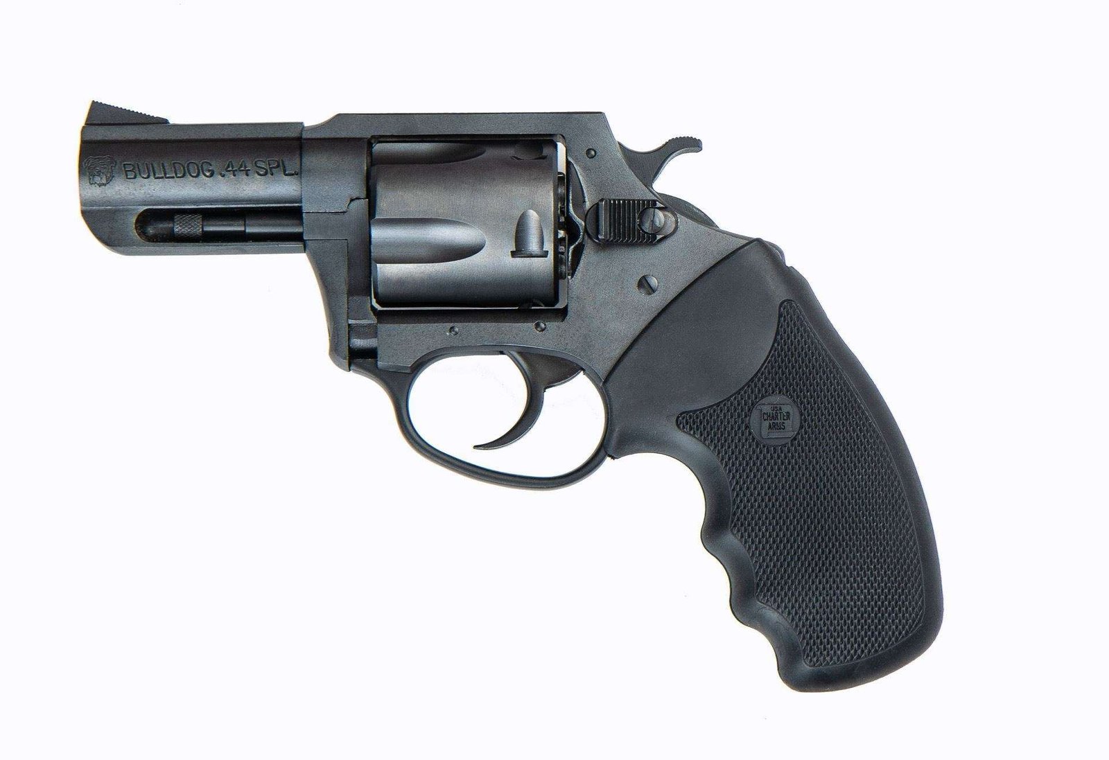 Charter Arms – BULLDOG .44 Special 2.5 ” 5rd Stainless Steel Blacknitride+™