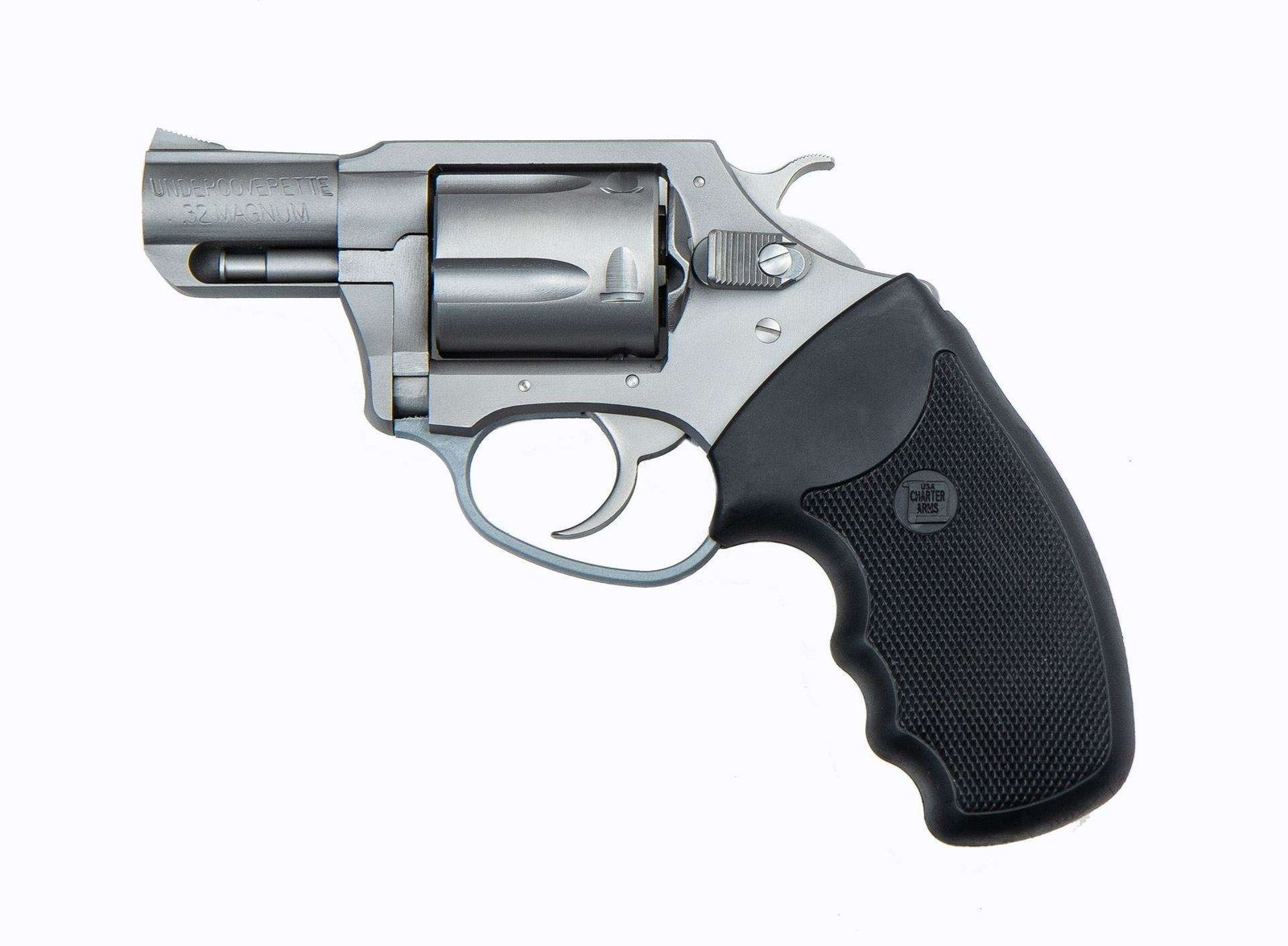 Charter Arms – UNDERCOVERETTE .32 Mag 6 RD 2″ Full Grip Standard Hammer Stainless Steel