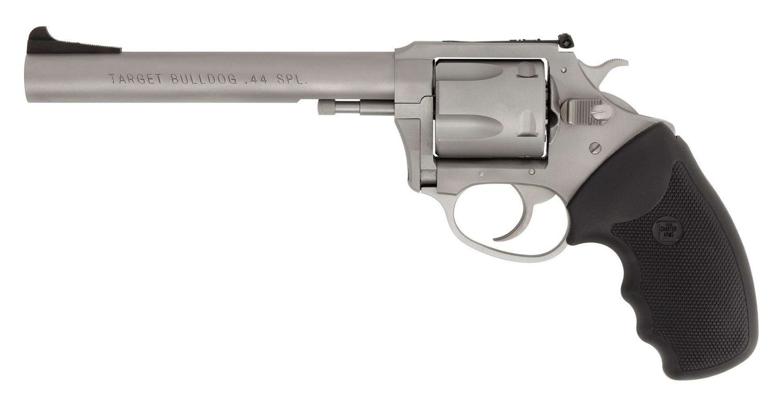 Charter Arms- Target BULLDOG .44 Special 5rd 6″ Stainless Steel