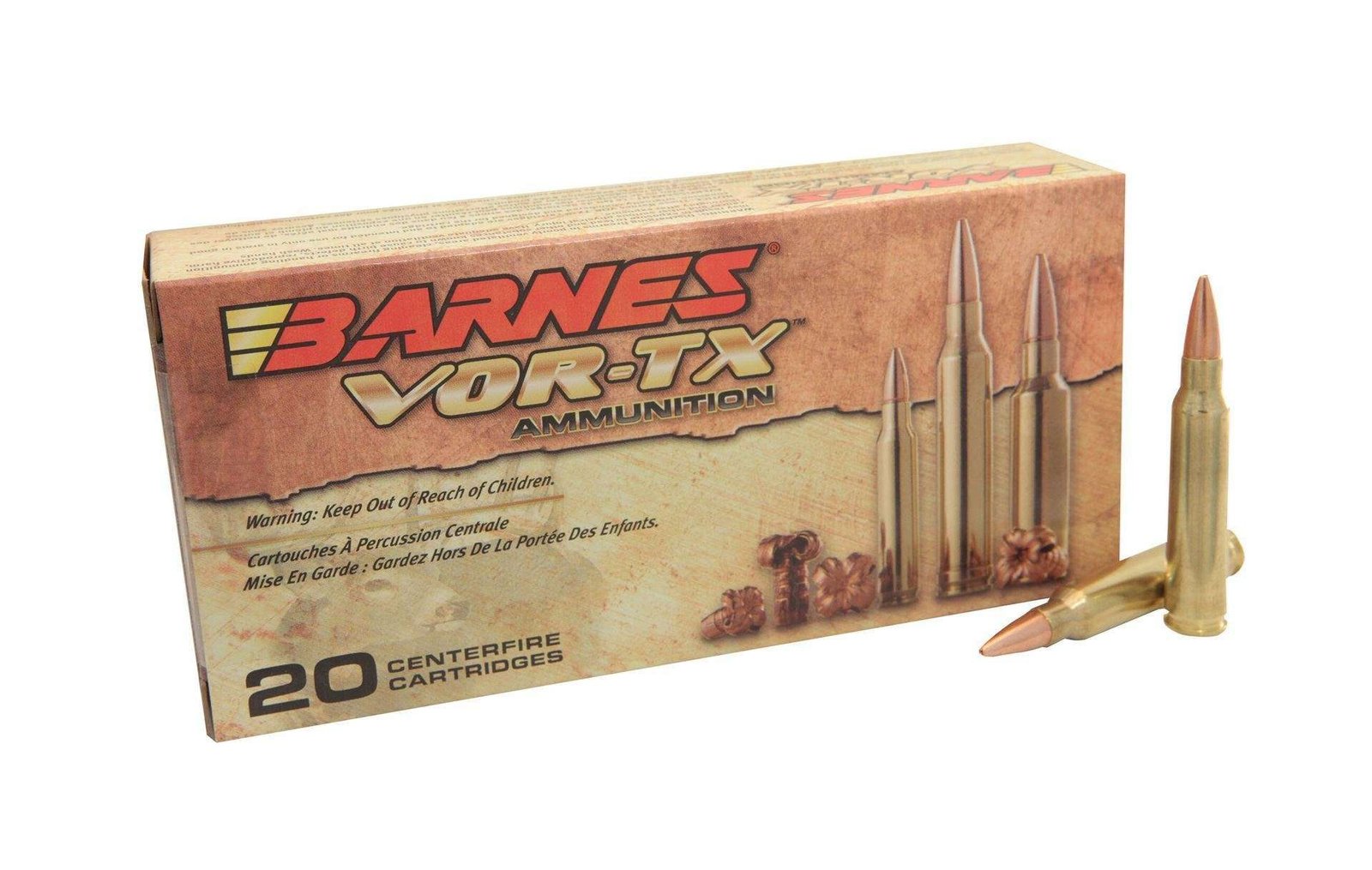 Barnes Vor-TX Rifle TSX BT 5.56 x 45mm 62 grains 20rd pack