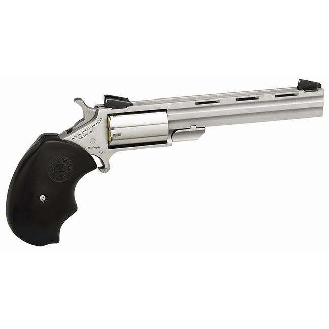 NAA-Mini Master Target Single Action 22 Magnum 4″ Barrel Fixed Sight 5rd CA