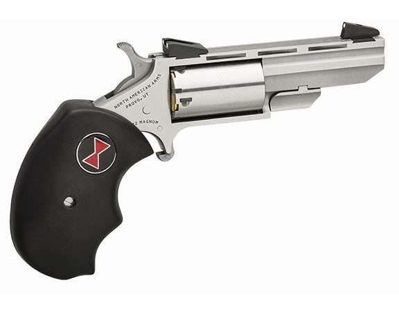 NAA- Black Widow 22 Magnum 2″ Barrel Fixed Sight 5rd