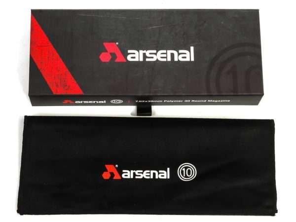 Arsenal Custom Shop Premium Collector’s Edition Magazine Box and Velvet Bag
