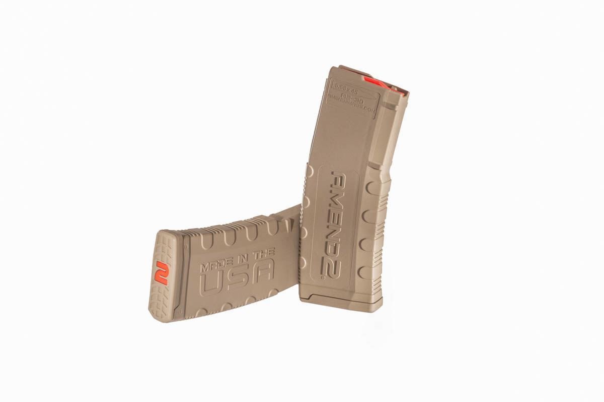 Amend2 AR15 Magazine .223/5.56 M2 30-Round Flat Dark Earth (FDE)