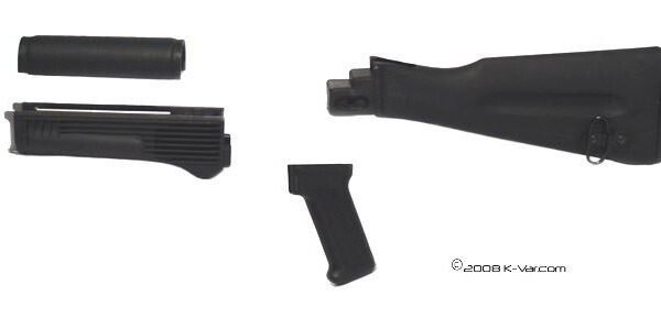 Arsenal Black NATO Length Furniture Set for Stamped Receivers