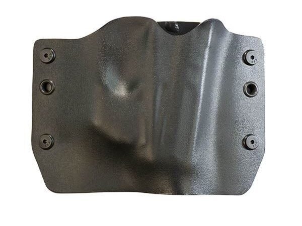 Bullseye Holster OWB Black RH SCCY CPX2 with Armalser TR10