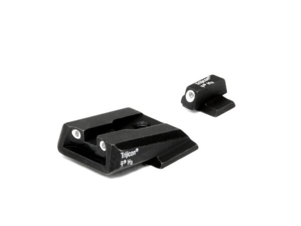 Trijicon S&W M&P/SD Series Bright & Tough Night Sight Set Green Front Green Rear Tritium Steel Black