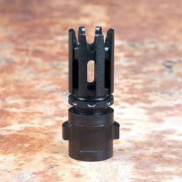 QUICKMOUNT 5.56 Carbon Cutting Flash Hider Threaded 1/2 x 28