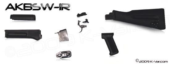 Stock set US Warsaw stock pistol grip trigger disconnector follower floorplate BG hammer Hand Guards