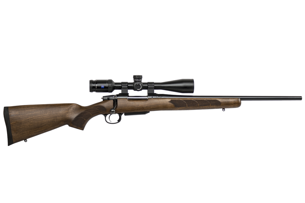 CZ 557 Sporter .308 Win (Short Action) Features a Walnut stock