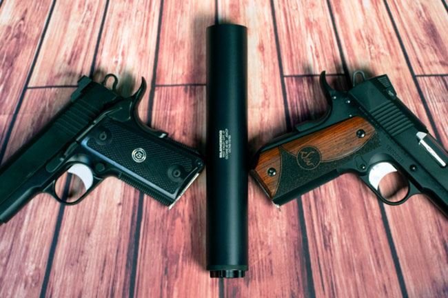 SilencerCo Octane 45 Pistol Suppressor