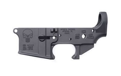 Lower Receiver Stripped – w/Punisher Logo Spike’s Tactical