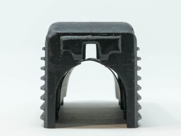 Arsenal Black Polymer Ribbed Lower Handguard with Stainless Steel Heat Shield for Light Machine Gun Milled Receivers