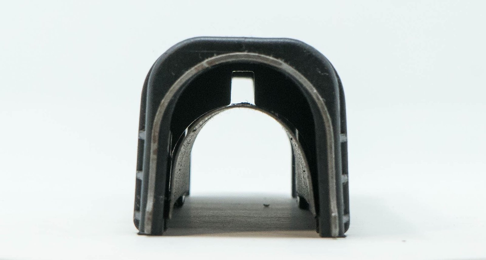 Arsenal Black Polymer Ribbed Lower Handguard with Stainless Steel Heat Shield for Light Machine Gun Milled Receivers