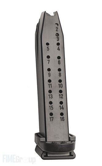 Arex 9mm 17 Round Magazine with Adapter for Rex Zero 1 Compact Pistols