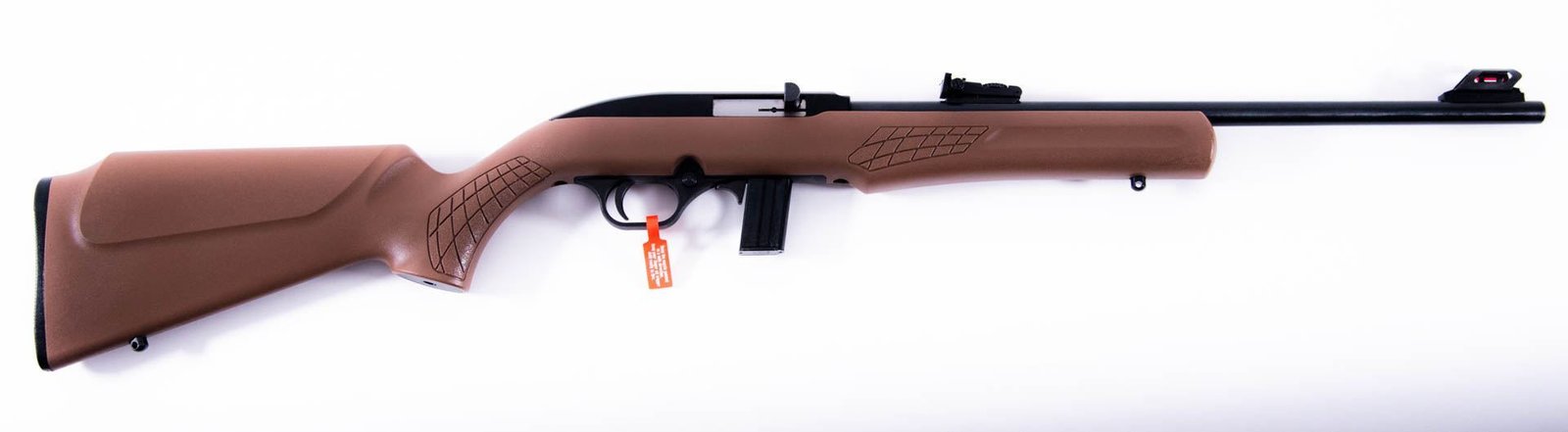 Rossi RS22 Semi-automatic Rifle 22LR 18″ Barrel Black Finish Synthetic Stock 10Rd Adjustable Fiber Optic Sights