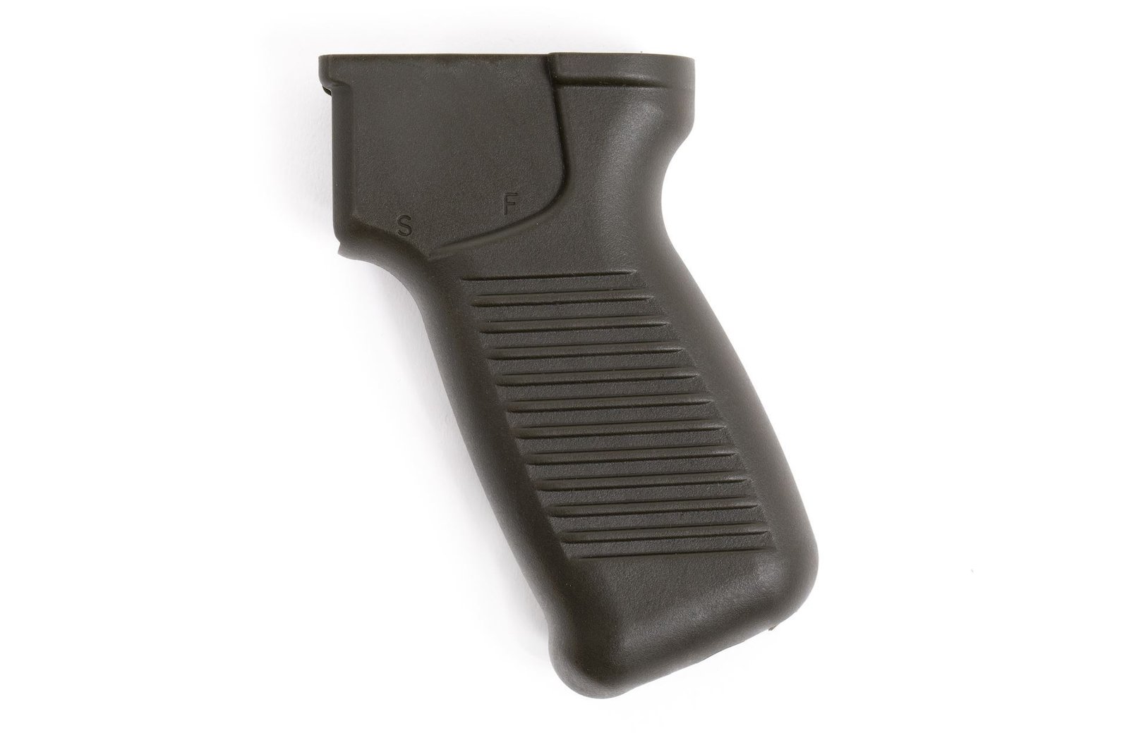 Arsenal OD Green SAM7SF SAW-Style Pistol Grip with Cut-Out for Ambidextrous Safety Lever