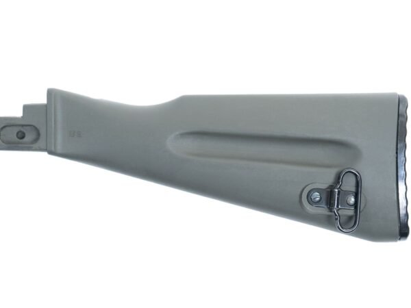 Arsenal OD Green Polymer Warsaw Pact Length Buttstock Assembly for Stamped Receivers