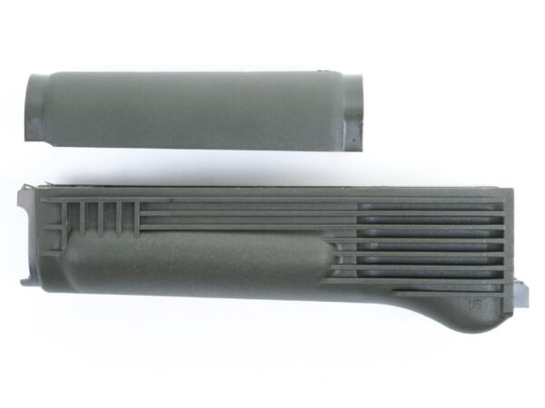 Arsenal OD Green Polymer Handguard Set with Stainless Steel Heat Shield for Milled Receivers