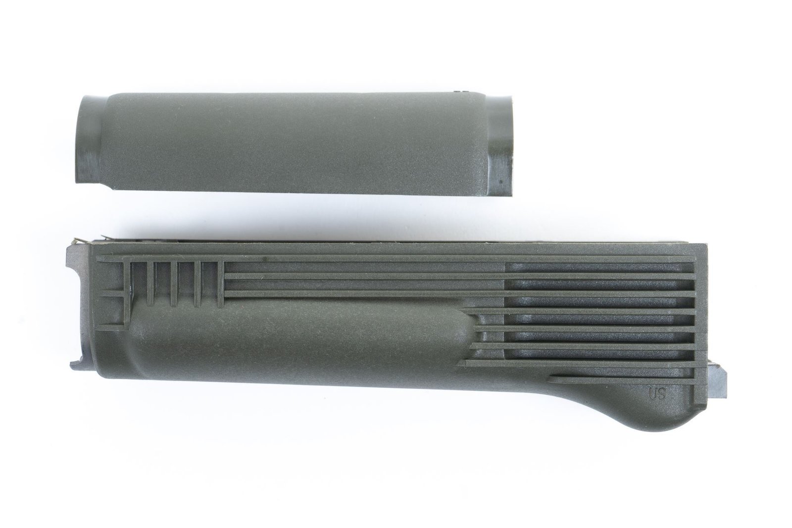 Arsenal OD Green Polymer Handguard Set with Stainless Steel Heat Shield for Milled Receivers