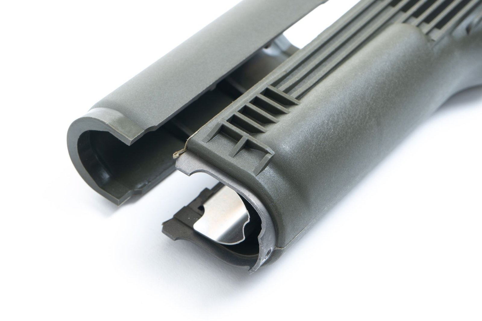 Arsenal OD Green Polymer Handguard Set with Stainless Steel Heat Shield for Milled Receivers