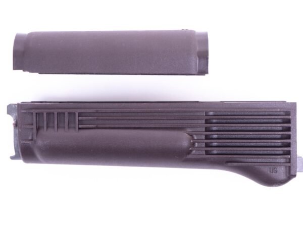 Arsenal Plum Polymer Handguard Set with Stainless Steel Heat Shield for Milled Receiver