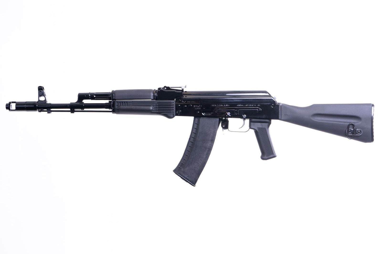 IZHMASH Jubilee Series Silver Edition 5.45x39mm Semi-Automatic 30 Round AK74 Rifle