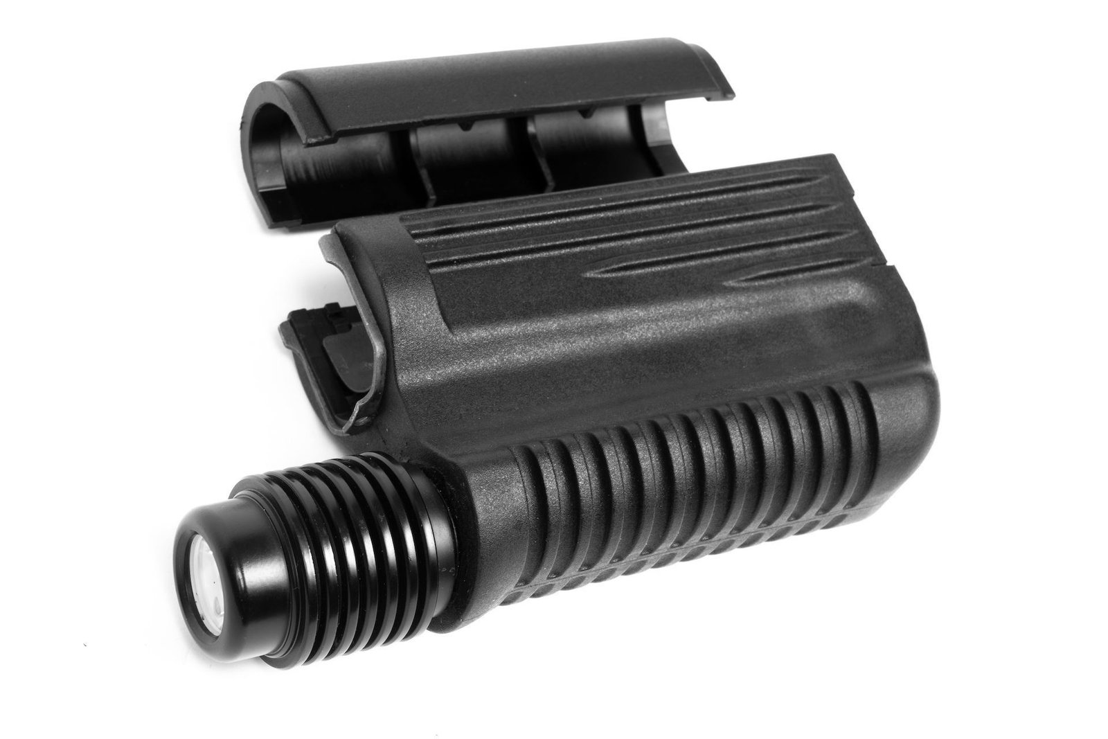 Arsenal Original Bulgarian Mil-Spec Black Polymer Handguard Set with Integrated Flashlight