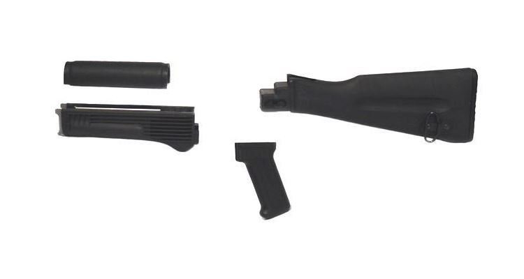 Arsenal 922r Compliant Black Polymer Mil Spec Warsaw Pact Length Furniture Set