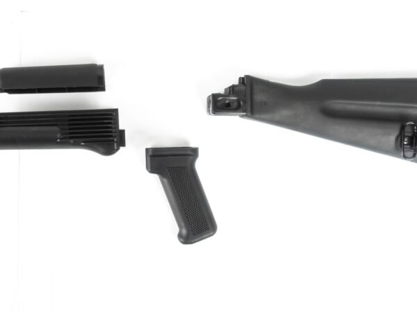Arsenal 4 Piece Black Warsaw Length Mil Spec Buttstock Set for Stamped Receivers