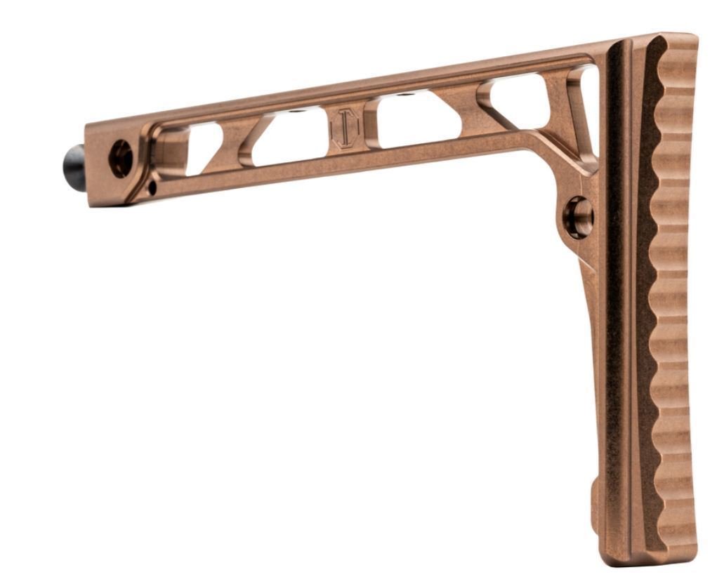 JMac Customs SS-8R Stock – Skeleton Stock 8″ with Rise Tan