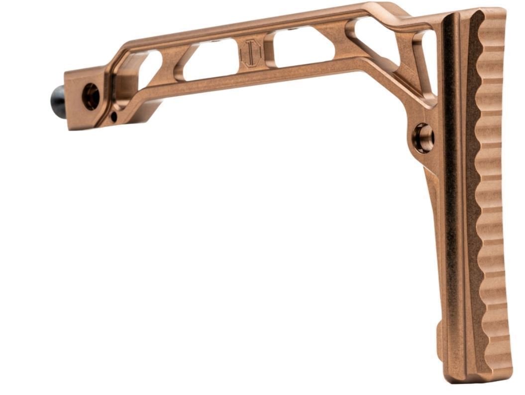JMac Customs SS-8R Stock – Skeleton Stock 8″ with Rise Tan